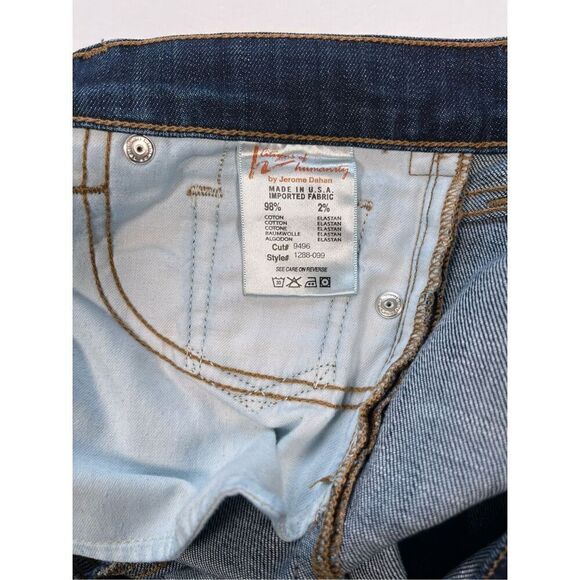 Citizens of Humanity Elson Medium Rise Straight Leg Dark Denim Jean Size 28 EUC - Picture 10 of 13